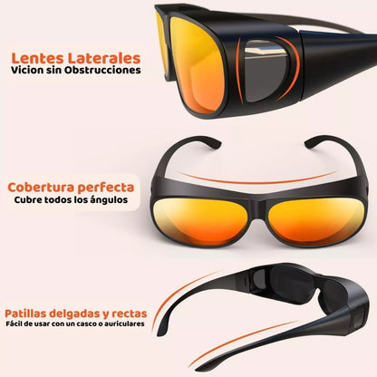 2 LENTES PARA VISION  DE DÍA y NOCHE