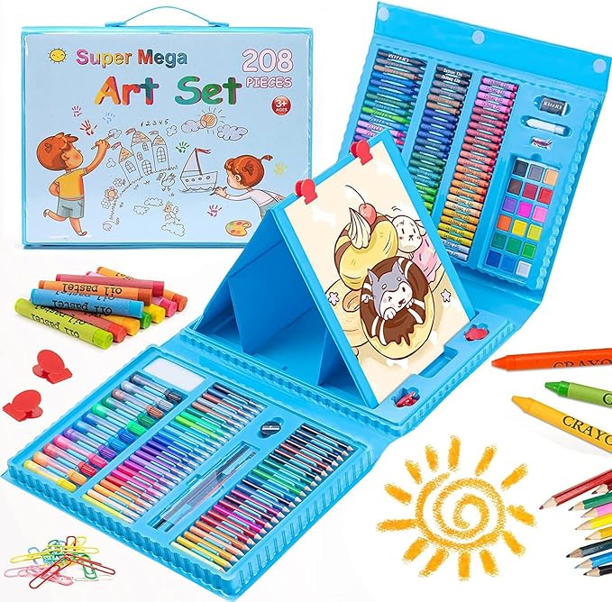 Kit de Dibujo De 208 Piezas