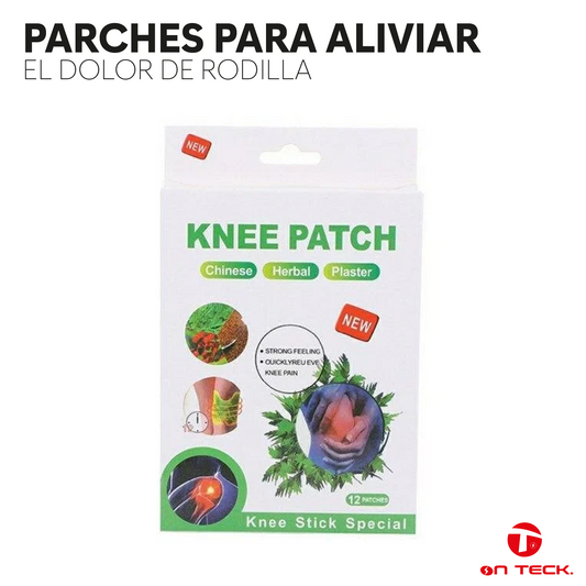 PARCHE DE RODILLA KNEE PATCH HERBAL