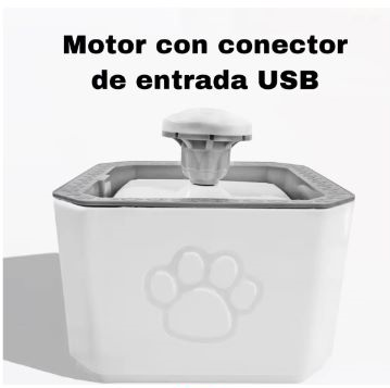 FUENTE DISPENSADO DE AGUA PARA MASCOTAS